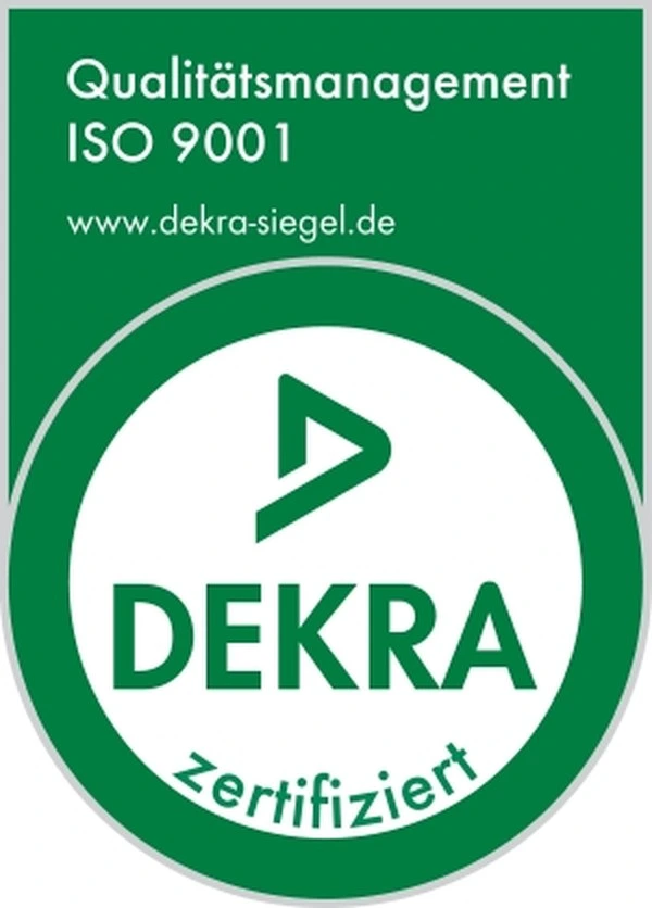 DEKRA DIN EN ISO 9001:2015 Zertifikat